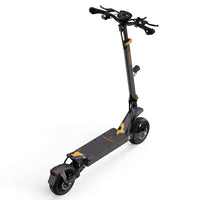Ausom L1 Trottinette électrique black electric scooter with 48V 15.6Ah battery, 800W brushless motor, 44 miles range, 28 mph speed, and 10"x2.75" tubeless rubber tires
